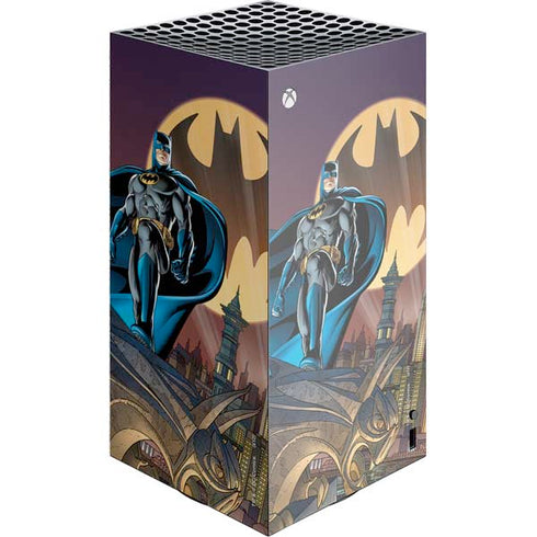 DC Comics Batman in the Sky XBox Series X Digital Edition Console Skin